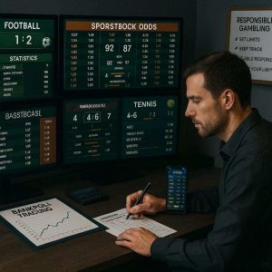 sports betting strategy scene 1 300x300 - Sports Betting Strategies: How to Bet More Responsibly